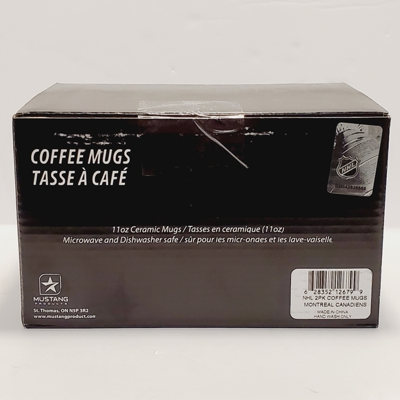 NHL Montreal Canadiens Coffee Mug Set of 2 - Picture 3 of 6